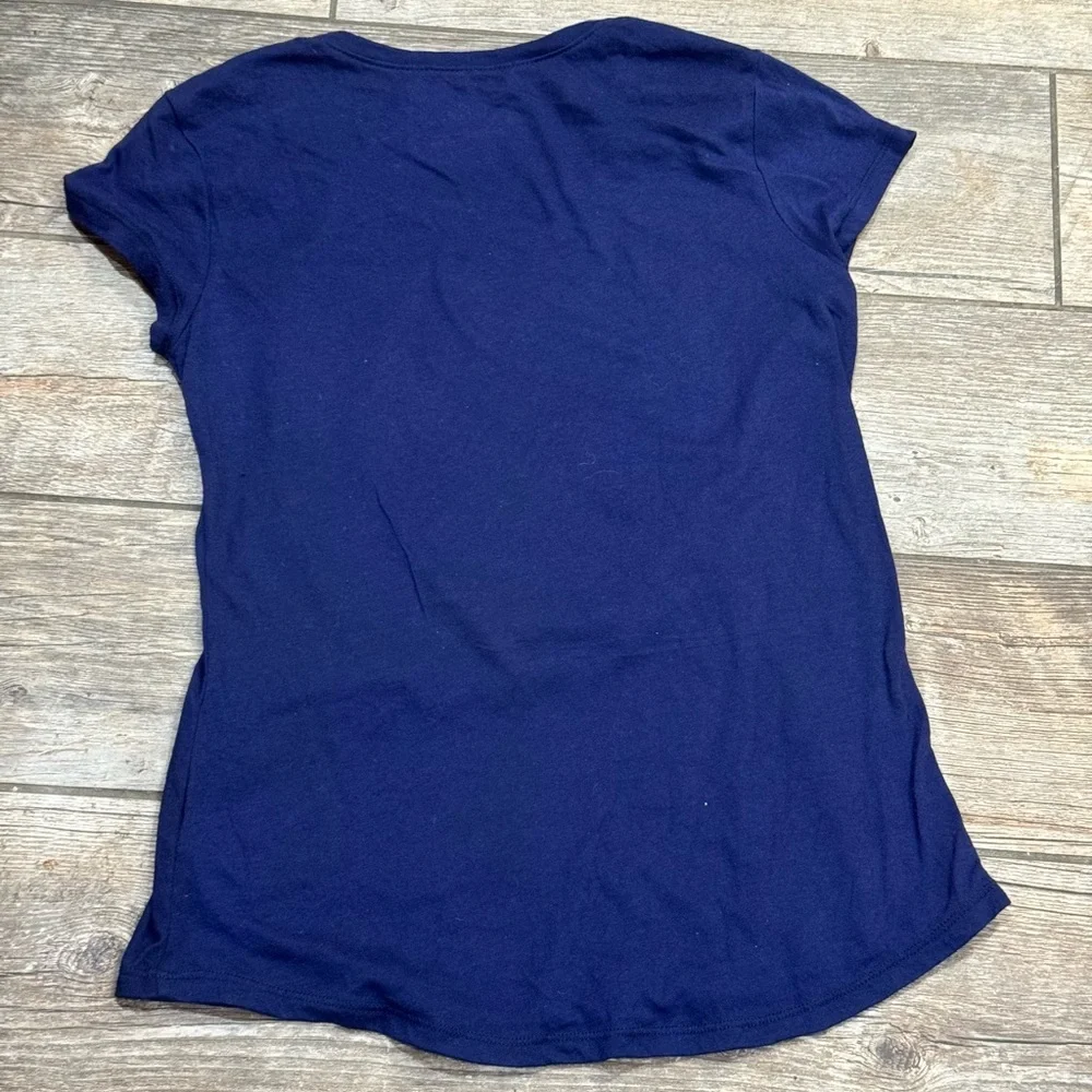 Justice Blue Short Sleeve Tees with Aquatic Graphics​